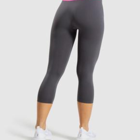 Gymshark Fit Seamless Cropped Leggings Size S - Picture 5 of 5